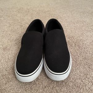 Black Nike Slip on Sneakers